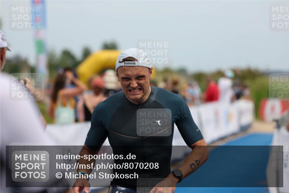22.06.2025 - Viking Triathlon Michael Strokosch http://msf.ph/oto/8070208 22.06.2025 14:53:08 Ziel 40 meine-sportfotos.de