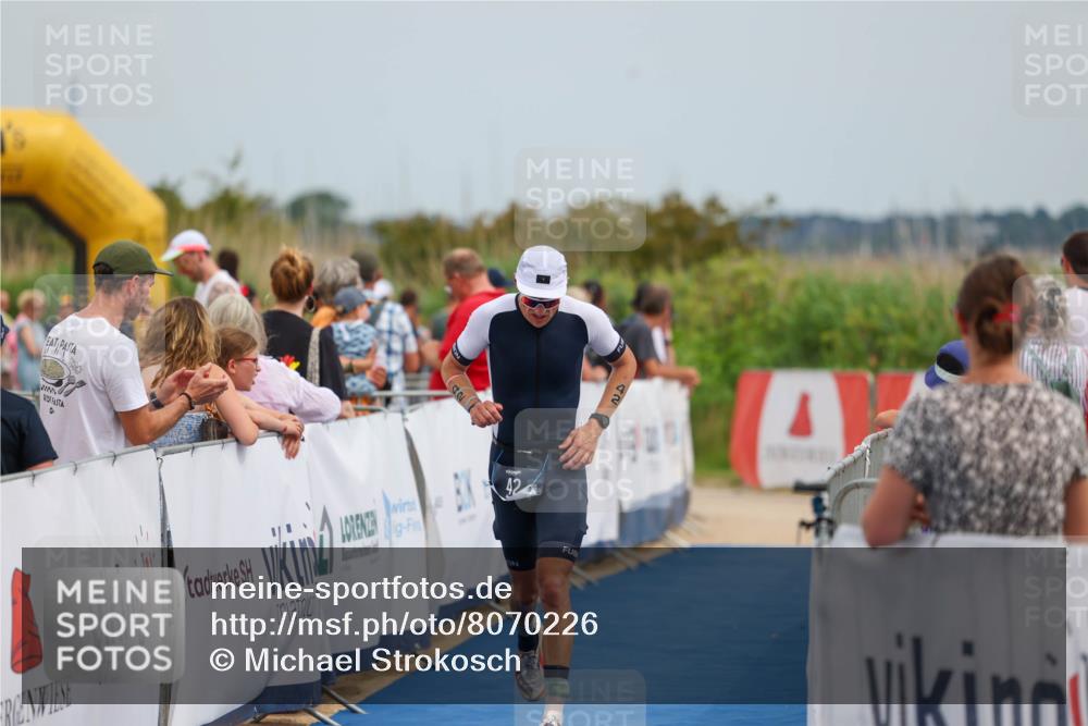 22.06.2025 - Viking Triathlon Michael Strokosch http://msf.ph/oto/8070226 22.06.2025 14:53:16 Ziel 42 meine-sportfotos.de