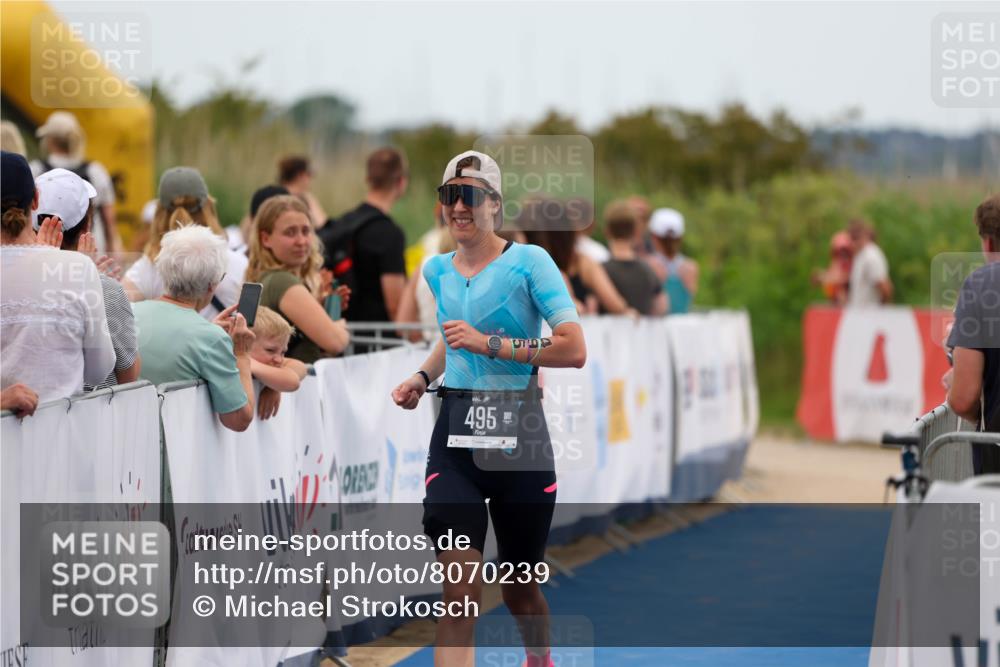 22.06.2025 - Viking Triathlon Michael Strokosch http://msf.ph/oto/8070239 22.06.2025 15:24:18 Ziel 495 meine-sportfotos.de