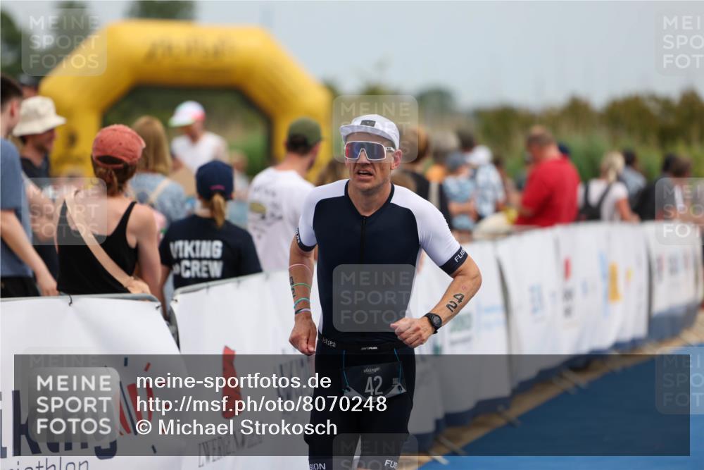 22.06.2025 - Viking Triathlon Michael Strokosch http://msf.ph/oto/8070248 22.06.2025 14:53:18 Ziel 42 meine-sportfotos.de