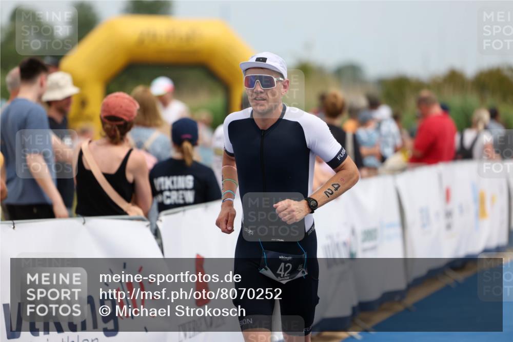 22.06.2025 - Viking Triathlon Michael Strokosch http://msf.ph/oto/8070252 22.06.2025 14:53:18 Ziel 42 meine-sportfotos.de