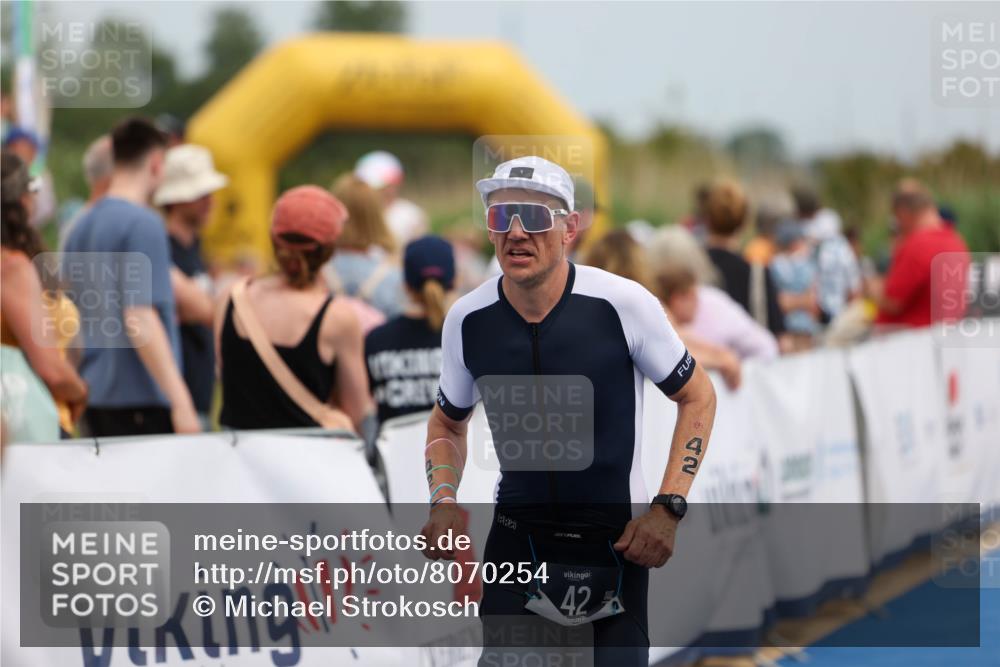 22.06.2025 - Viking Triathlon Michael Strokosch http://msf.ph/oto/8070254 22.06.2025 14:53:19 Ziel 42 meine-sportfotos.de