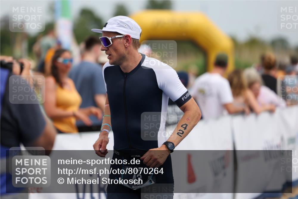 22.06.2025 - Viking Triathlon Michael Strokosch http://msf.ph/oto/8070264 22.06.2025 14:53:19 Ziel 42 meine-sportfotos.de
