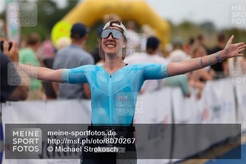 22.06.2025 - Viking Triathlon Michael Strokosch http://msf.ph/oto/8070267 22.06.2025 15:24:20 Ziel 495 meine-sportfotos.de