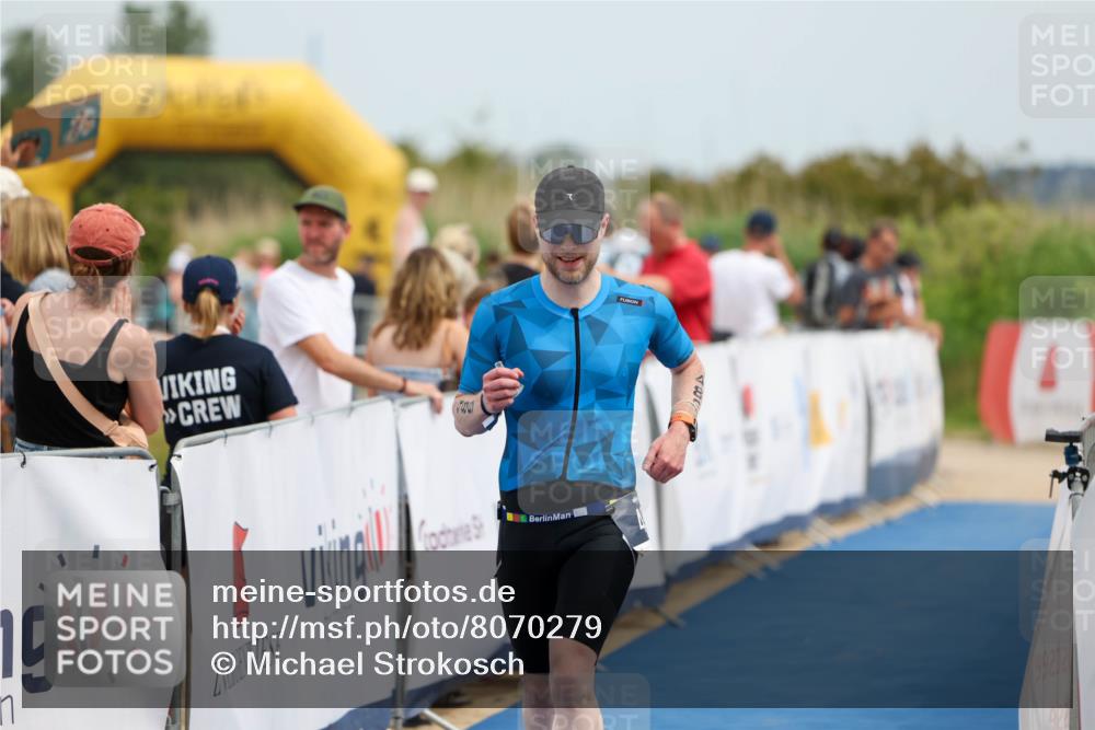 22.06.2025 - Viking Triathlon Michael Strokosch http://msf.ph/oto/8070279 22.06.2025 14:53:31 Ziel 486 meine-sportfotos.de