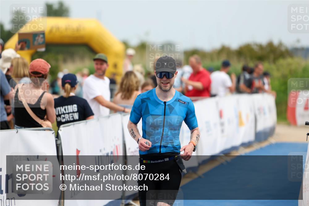 22.06.2025 - Viking Triathlon Michael Strokosch http://msf.ph/oto/8070284 22.06.2025 14:53:32 Ziel 486 meine-sportfotos.de