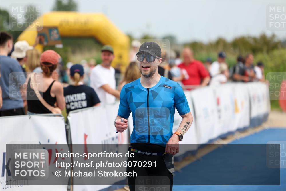 22.06.2025 - Viking Triathlon Michael Strokosch http://msf.ph/oto/8070291 22.06.2025 14:53:32 Ziel 486 meine-sportfotos.de