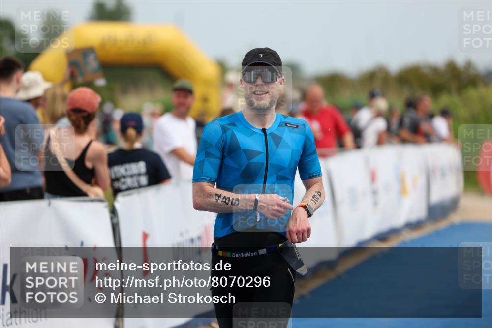 22.06.2025 - Viking Triathlon Michael Strokosch http://msf.ph/oto/8070296 22.06.2025 14:53:32 Ziel 486 meine-sportfotos.de