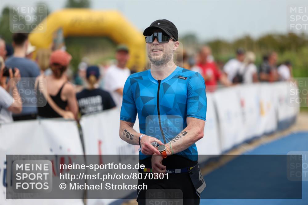 22.06.2025 - Viking Triathlon Michael Strokosch http://msf.ph/oto/8070301 22.06.2025 14:53:33 Ziel 486 meine-sportfotos.de
