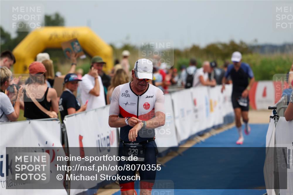 22.06.2025 - Viking Triathlon Michael Strokosch http://msf.ph/oto/8070355 22.06.2025 14:53:45 Ziel 329 meine-sportfotos.de