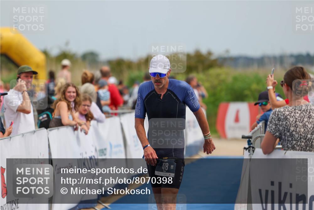 22.06.2025 - Viking Triathlon Michael Strokosch http://msf.ph/oto/8070398 22.06.2025 14:53:50 Ziel 329, 478 meine-sportfotos.de