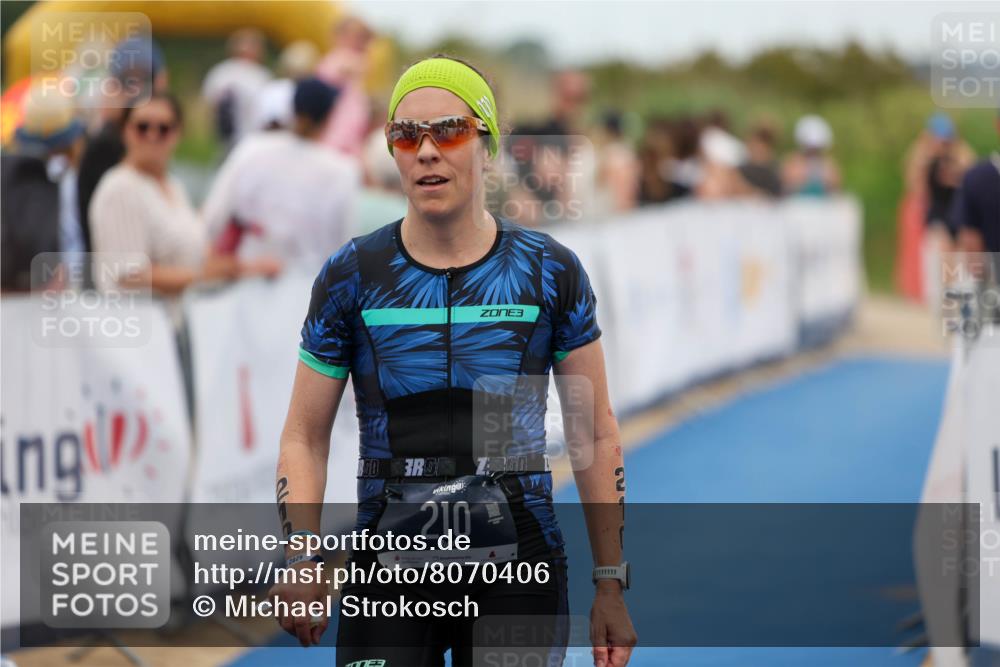 22.06.2025 - Viking Triathlon Michael Strokosch http://msf.ph/oto/8070406 22.06.2025 15:24:51 Ziel 210, 607 meine-sportfotos.de