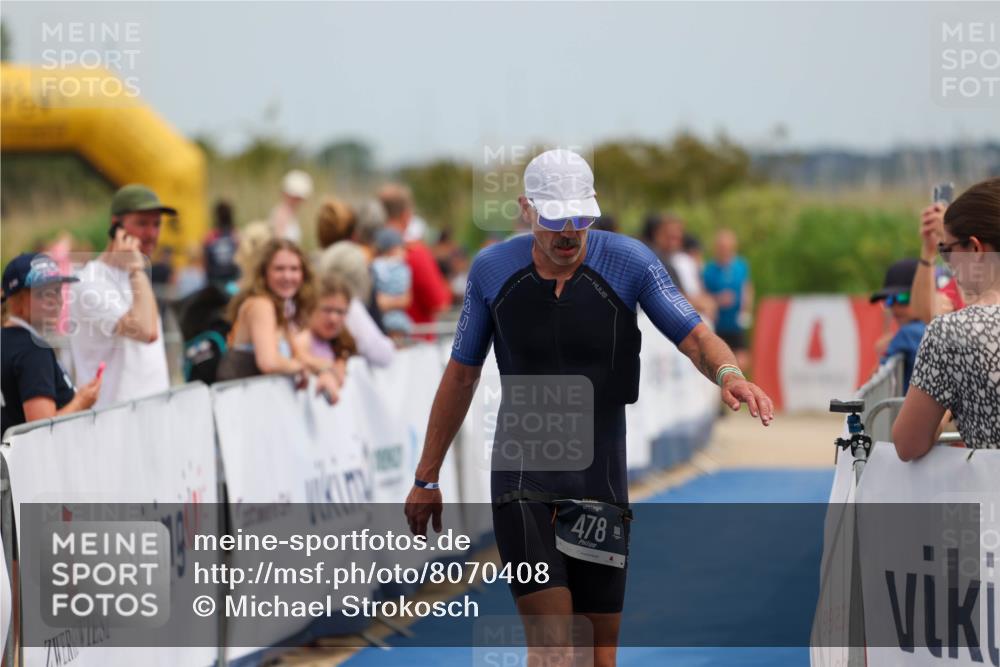 22.06.2025 - Viking Triathlon Michael Strokosch http://msf.ph/oto/8070408 22.06.2025 14:53:51 Ziel 329, 478 meine-sportfotos.de