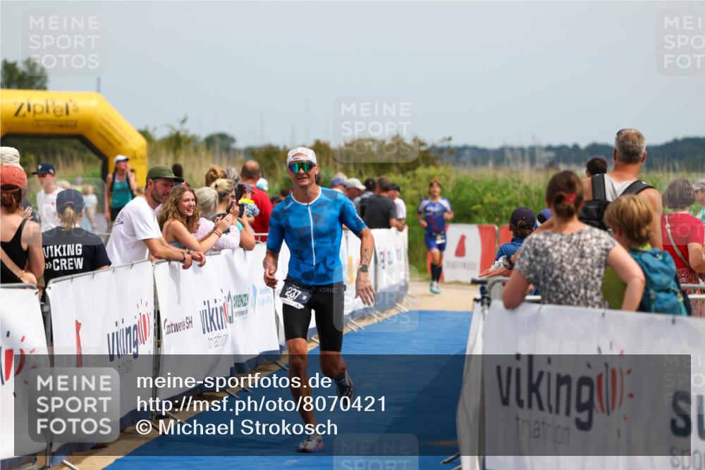22.06.2025 - Viking Triathlon Michael Strokosch http://msf.ph/oto/8070421 22.06.2025 14:54:18 Ziel 237 meine-sportfotos.de