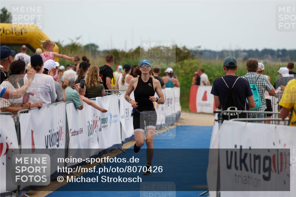 22.06.2025 - Viking Triathlon Michael Strokosch http://msf.ph/oto/8070426 22.06.2025 15:24:56 Ziel 200 meine-sportfotos.de