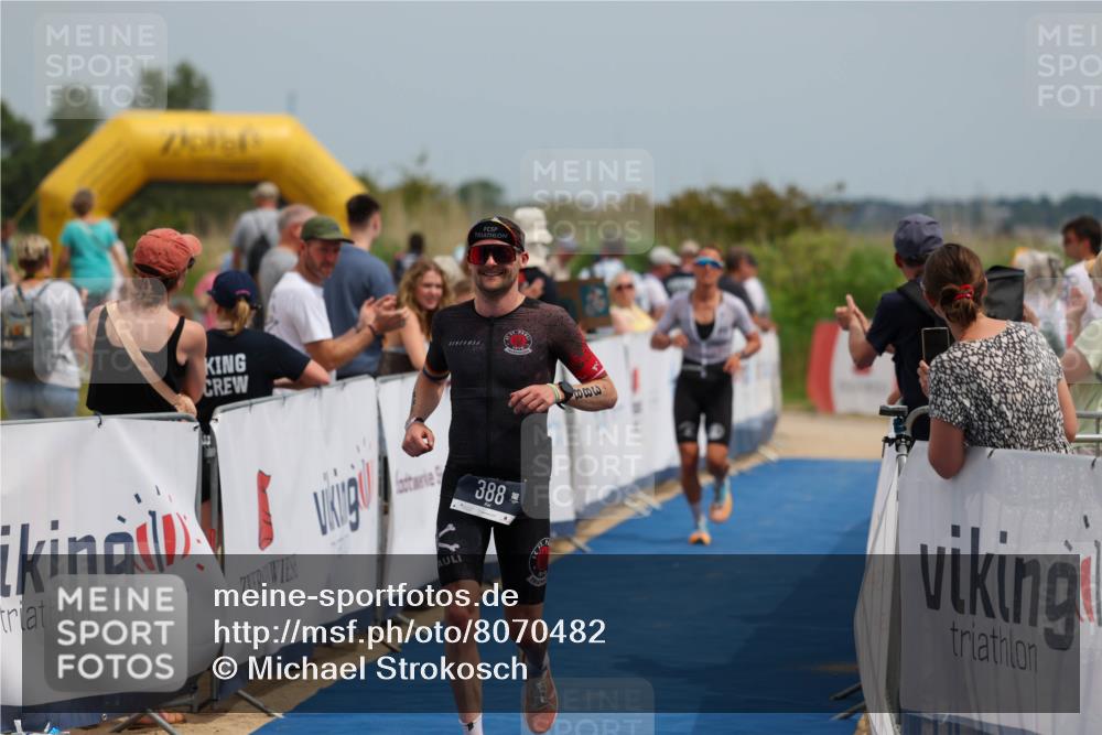 22.06.2025 - Viking Triathlon Michael Strokosch http://msf.ph/oto/8070482 22.06.2025 14:55:37 Ziel 30, 388 meine-sportfotos.de