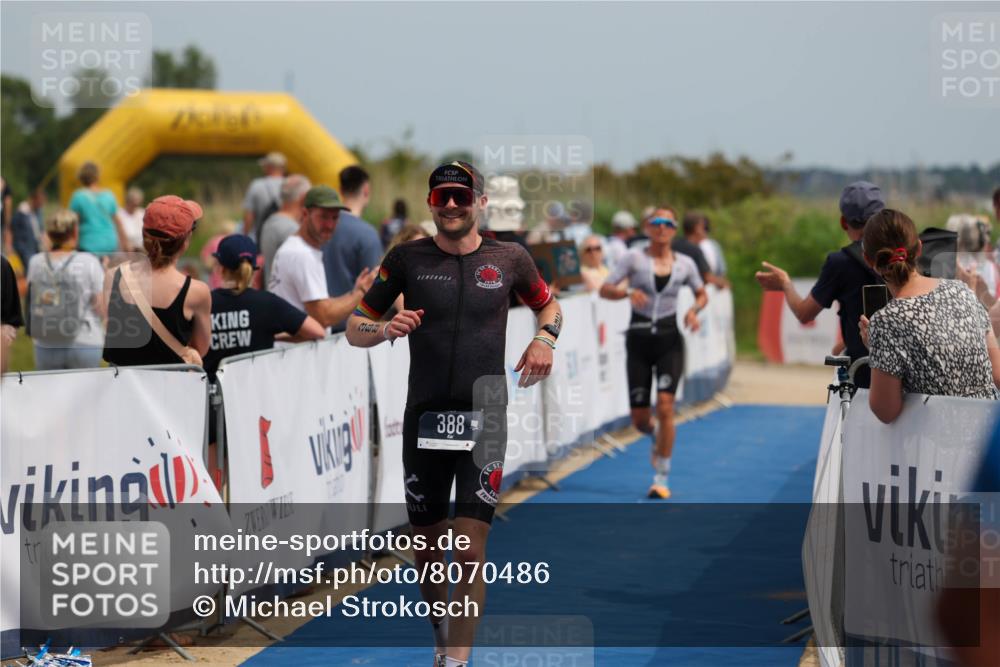 22.06.2025 - Viking Triathlon Michael Strokosch http://msf.ph/oto/8070486 22.06.2025 14:55:37 Ziel 30, 388 meine-sportfotos.de