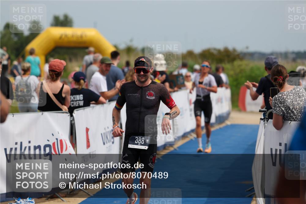 22.06.2025 - Viking Triathlon Michael Strokosch http://msf.ph/oto/8070489 22.06.2025 14:55:37 Ziel 30, 388 meine-sportfotos.de