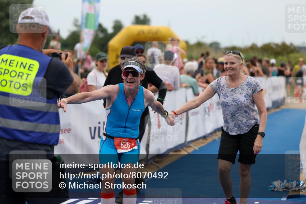 22.06.2025 - Viking Triathlon Michael Strokosch http://msf.ph/oto/8070492 22.06.2025 15:25:18 Ziel 626 meine-sportfotos.de