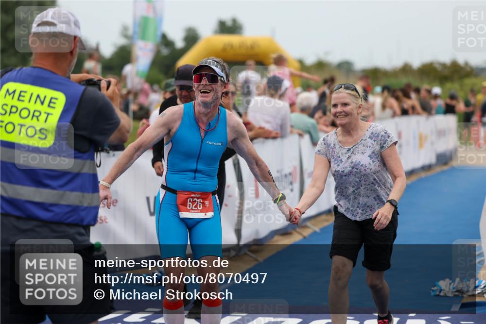 22.06.2025 - Viking Triathlon Michael Strokosch http://msf.ph/oto/8070497 22.06.2025 15:25:18 Ziel 626 meine-sportfotos.de