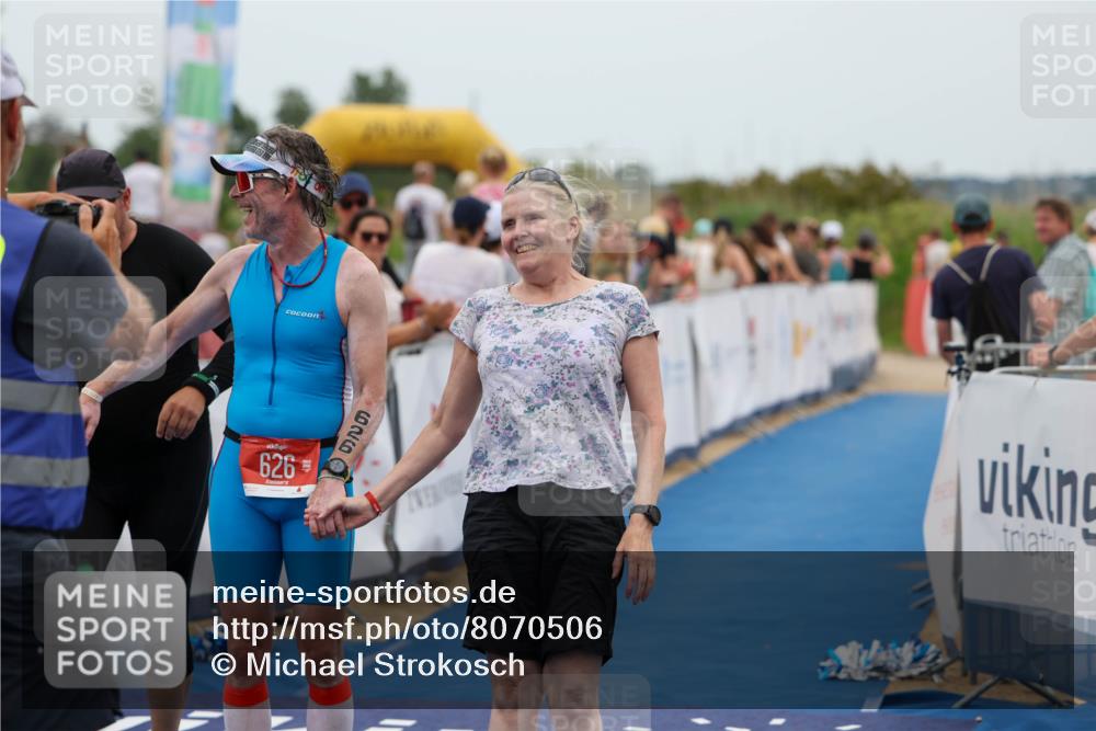 22.06.2025 - Viking Triathlon Michael Strokosch http://msf.ph/oto/8070506 22.06.2025 15:25:19 Ziel 626 meine-sportfotos.de