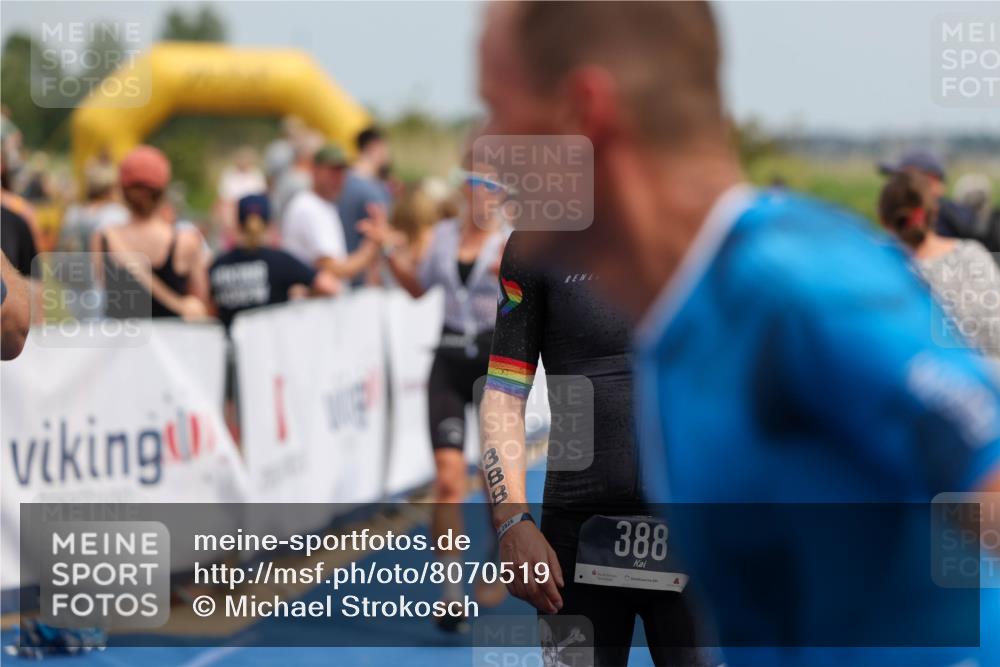 22.06.2025 - Viking Triathlon Michael Strokosch http://msf.ph/oto/8070519 22.06.2025 14:55:39 Ziel 30, 388 meine-sportfotos.de