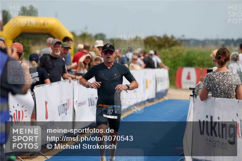 22.06.2025 - Viking Triathlon Michael Strokosch http://msf.ph/oto/8070543 22.06.2025 14:56:19 Ziel 167 meine-sportfotos.de