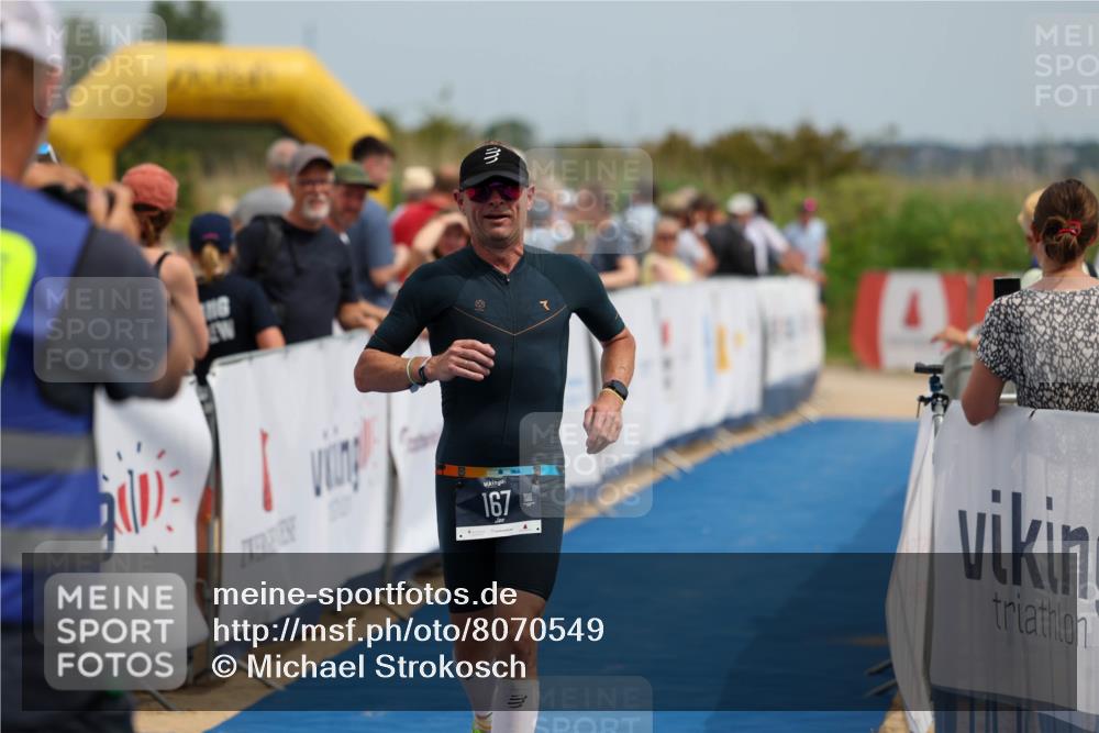 22.06.2025 - Viking Triathlon Michael Strokosch http://msf.ph/oto/8070549 22.06.2025 14:56:19 Ziel 167 meine-sportfotos.de