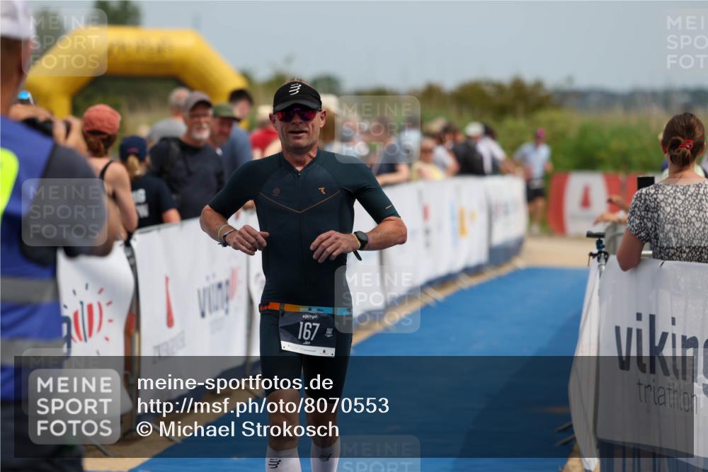 22.06.2025 - Viking Triathlon Michael Strokosch http://msf.ph/oto/8070553 22.06.2025 14:56:20 Ziel 167 meine-sportfotos.de