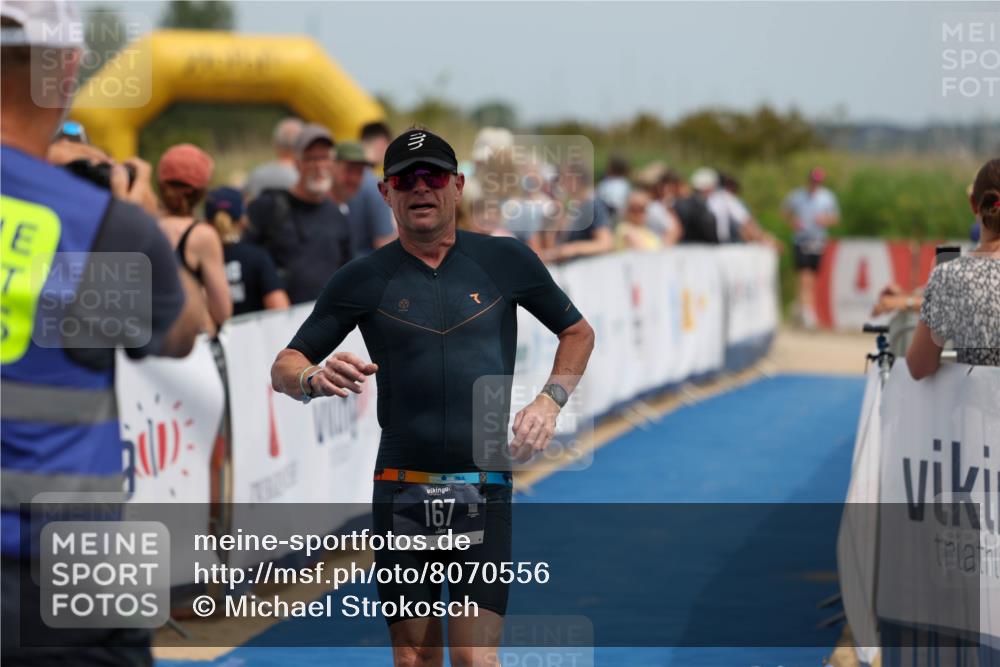 22.06.2025 - Viking Triathlon Michael Strokosch http://msf.ph/oto/8070556 22.06.2025 14:56:20 Ziel 167 meine-sportfotos.de
