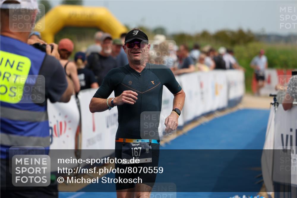22.06.2025 - Viking Triathlon Michael Strokosch http://msf.ph/oto/8070559 22.06.2025 14:56:20 Ziel 167 meine-sportfotos.de