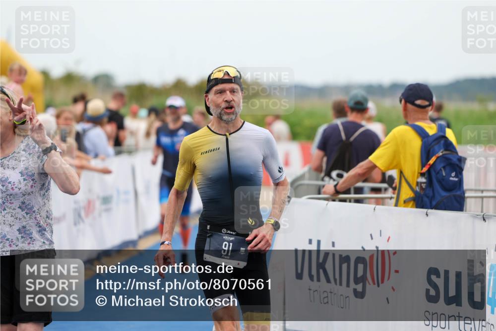 22.06.2025 - Viking Triathlon Michael Strokosch http://msf.ph/oto/8070561 22.06.2025 15:25:26 Ziel 91, 394 meine-sportfotos.de