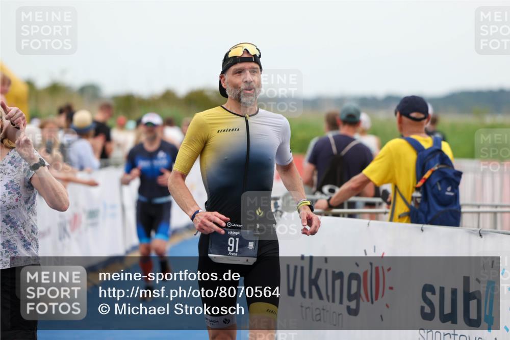 22.06.2025 - Viking Triathlon Michael Strokosch http://msf.ph/oto/8070564 22.06.2025 15:25:26 Ziel 91, 394 meine-sportfotos.de