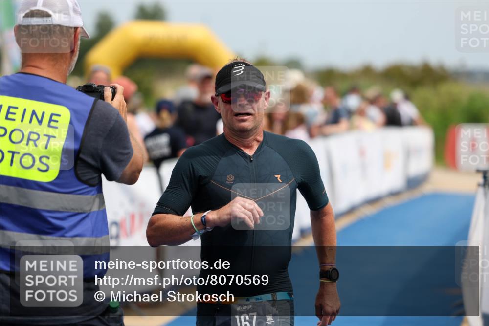 22.06.2025 - Viking Triathlon Michael Strokosch http://msf.ph/oto/8070569 22.06.2025 14:56:21 Ziel 167 meine-sportfotos.de