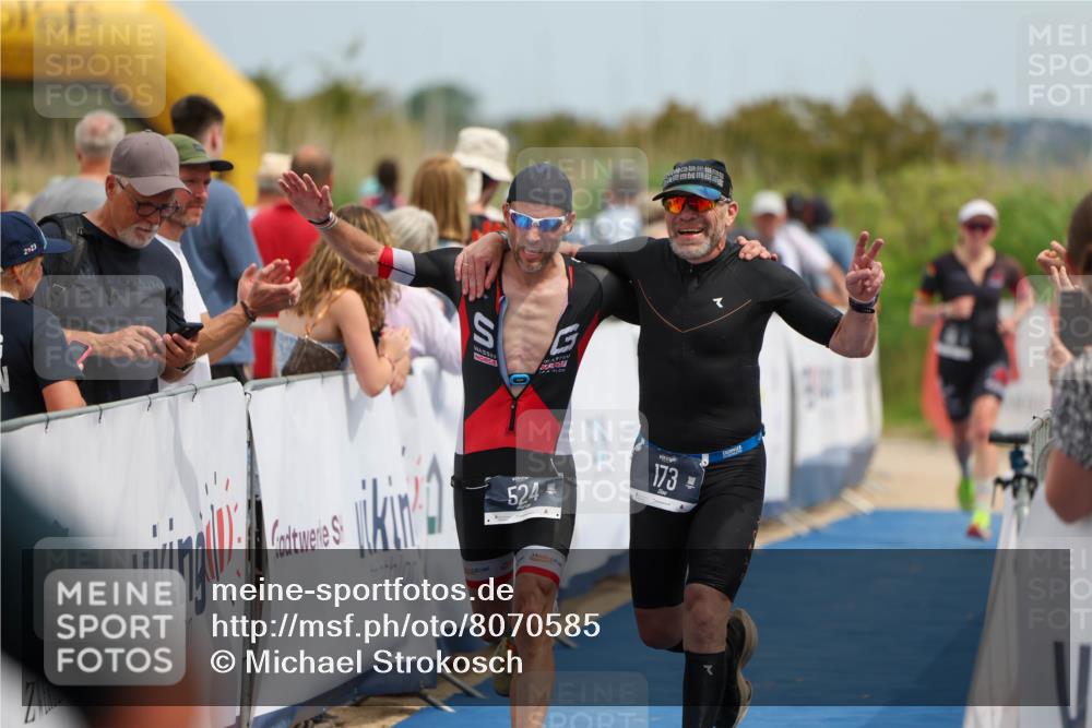 22.06.2025 - Viking Triathlon Michael Strokosch http://msf.ph/oto/8070585 22.06.2025 14:56:31 Ziel 88, 173, 524 meine-sportfotos.de