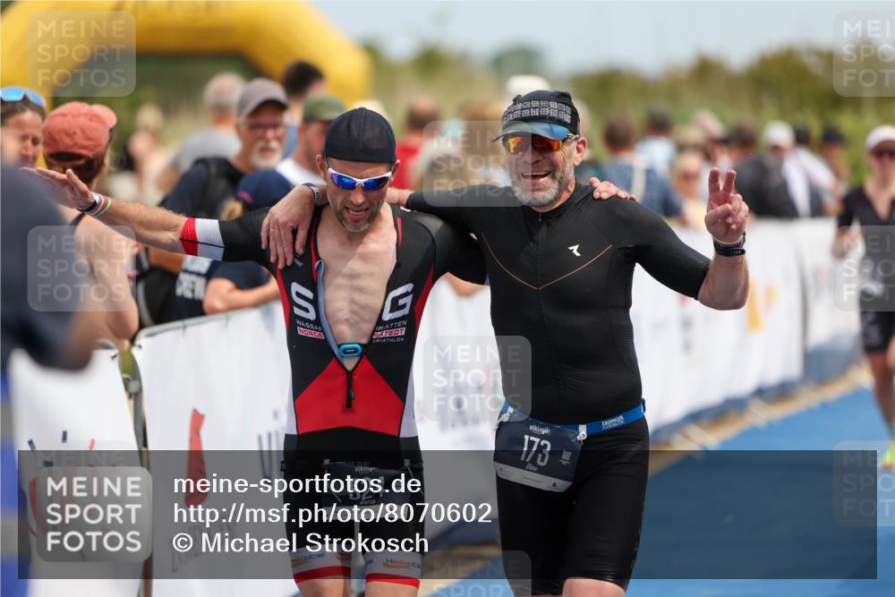 22.06.2025 - Viking Triathlon Michael Strokosch http://msf.ph/oto/8070602 22.06.2025 14:56:32 Ziel 88, 173, 524 meine-sportfotos.de
