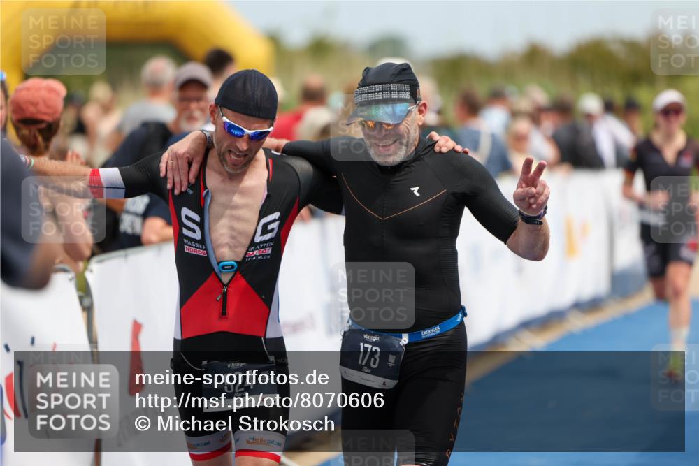 22.06.2025 - Viking Triathlon Michael Strokosch http://msf.ph/oto/8070606 22.06.2025 14:56:32 Ziel 88, 173, 524 meine-sportfotos.de