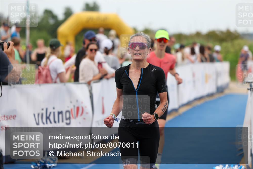 22.06.2025 - Viking Triathlon Michael Strokosch http://msf.ph/oto/8070611 22.06.2025 15:25:57 Ziel 22, 44, 343 meine-sportfotos.de
