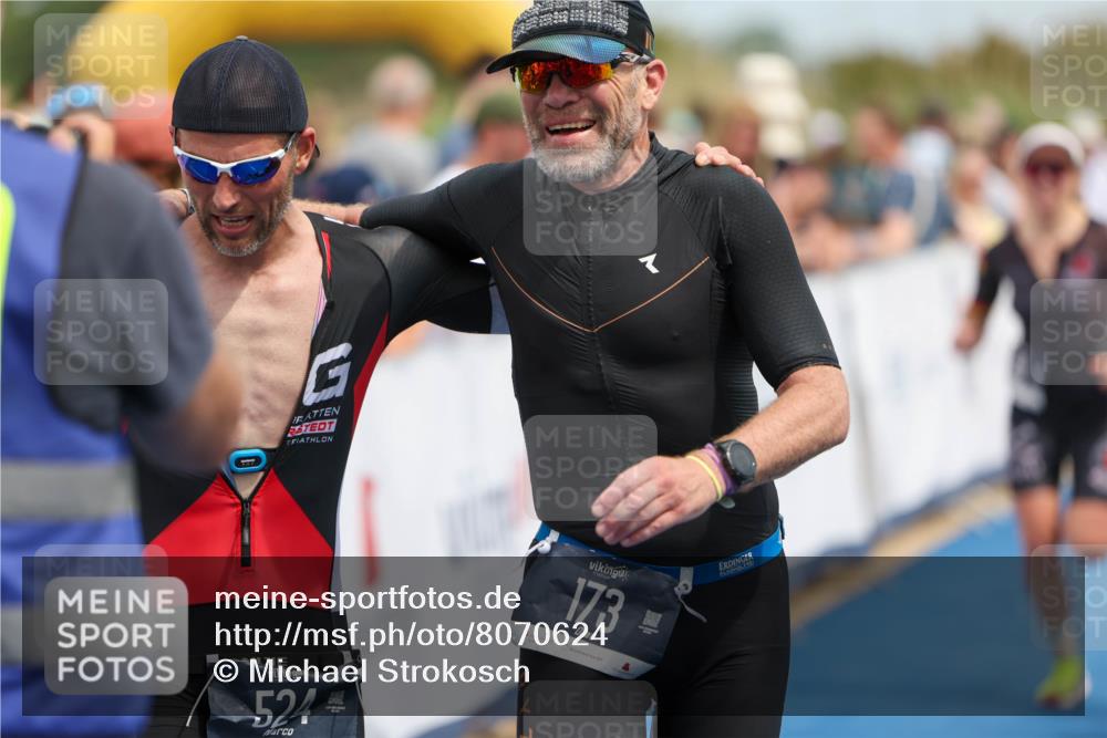 22.06.2025 - Viking Triathlon Michael Strokosch http://msf.ph/oto/8070624 22.06.2025 14:56:33 Ziel 88, 173, 524 meine-sportfotos.de