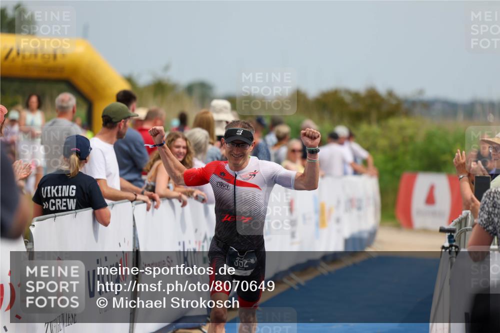 22.06.2025 - Viking Triathlon Michael Strokosch http://msf.ph/oto/8070649 22.06.2025 14:56:40 Ziel 88, 352 meine-sportfotos.de