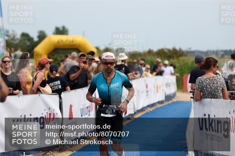 22.06.2025 - Viking Triathlon Michael Strokosch http://msf.ph/oto/8070707 22.06.2025 14:57:27 Ziel 451 meine-sportfotos.de