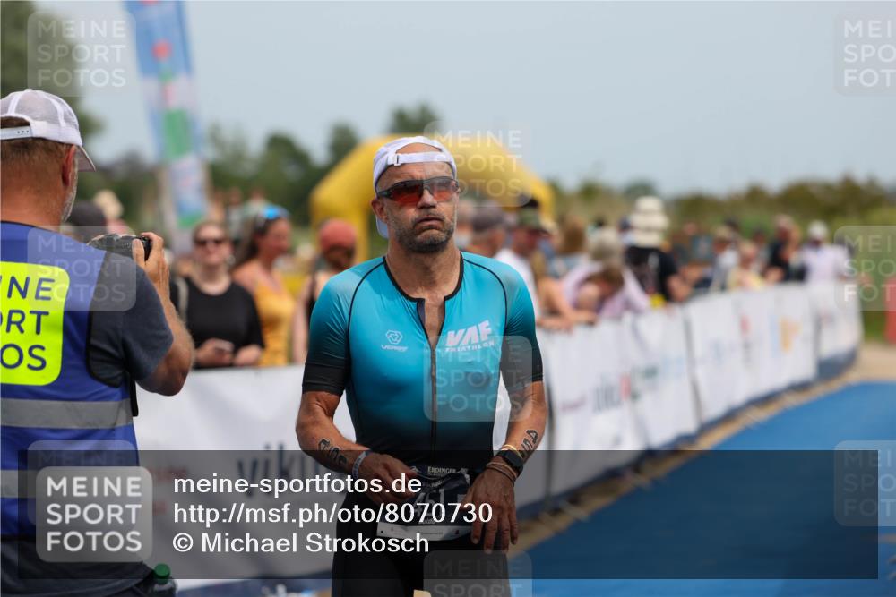 22.06.2025 - Viking Triathlon Michael Strokosch http://msf.ph/oto/8070730 22.06.2025 14:57:28 Ziel 451 meine-sportfotos.de