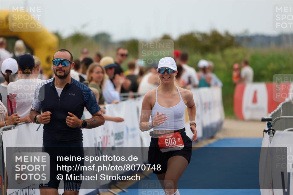 22.06.2025 - Viking Triathlon Michael Strokosch http://msf.ph/oto/8070748 22.06.2025 15:26:58 Ziel 603 meine-sportfotos.de