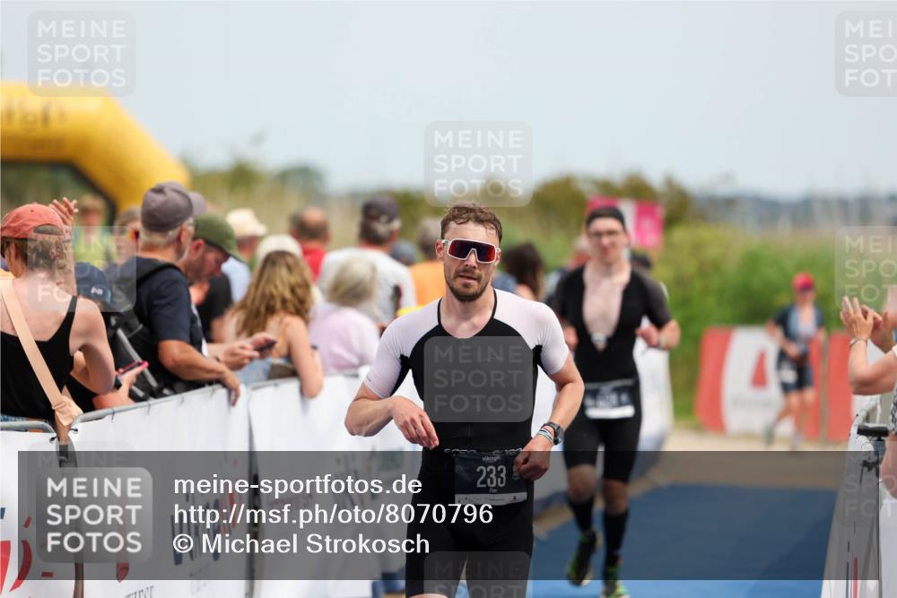22.06.2025 - Viking Triathlon Michael Strokosch http://msf.ph/oto/8070796 22.06.2025 14:58:44 Ziel 233, 464, 508 meine-sportfotos.de