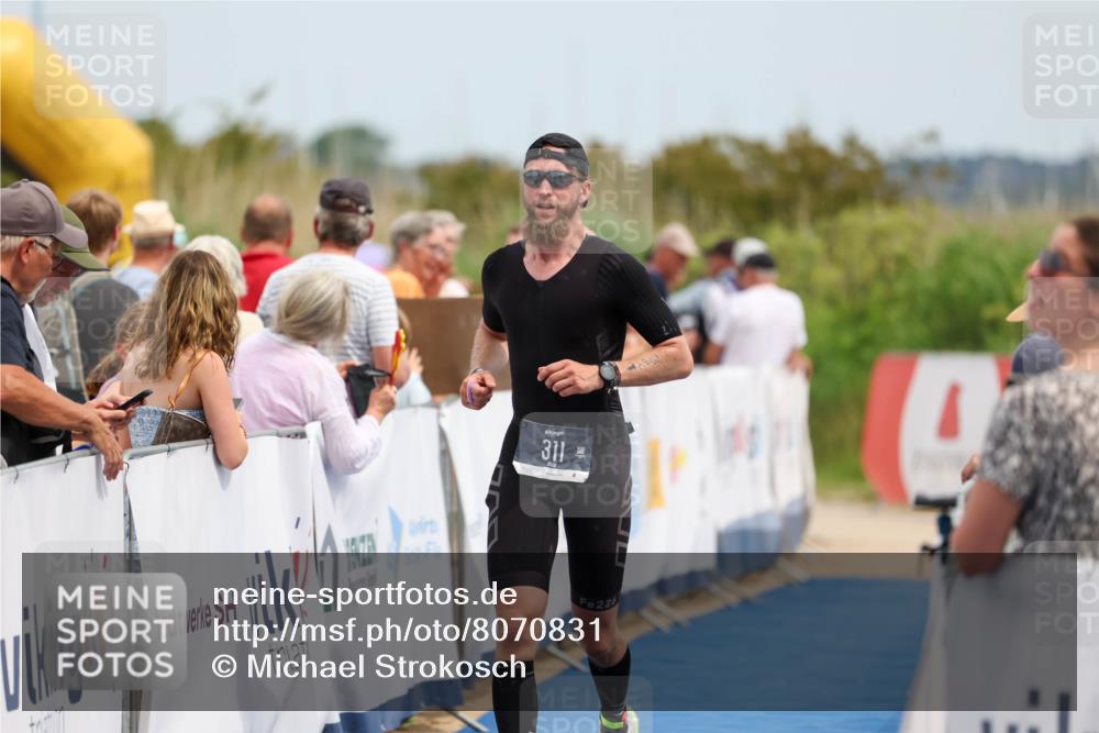 22.06.2025 - Viking Triathlon Michael Strokosch http://msf.ph/oto/8070831 22.06.2025 14:58:54 Ziel 311 meine-sportfotos.de