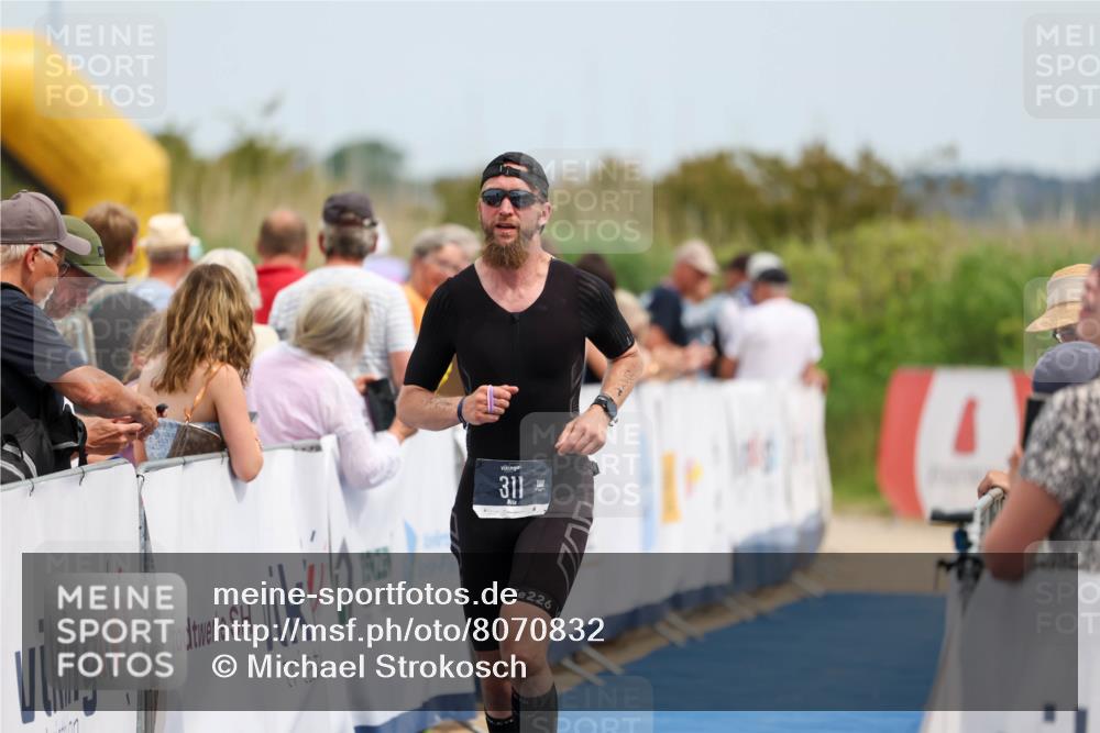 22.06.2025 - Viking Triathlon Michael Strokosch http://msf.ph/oto/8070832 22.06.2025 14:58:54 Ziel 311 meine-sportfotos.de