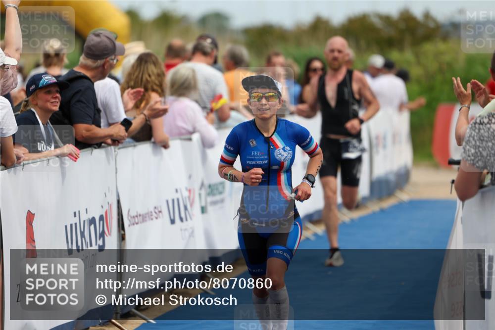 22.06.2025 - Viking Triathlon Michael Strokosch http://msf.ph/oto/8070860 22.06.2025 14:59:07 Ziel 137, 325 meine-sportfotos.de