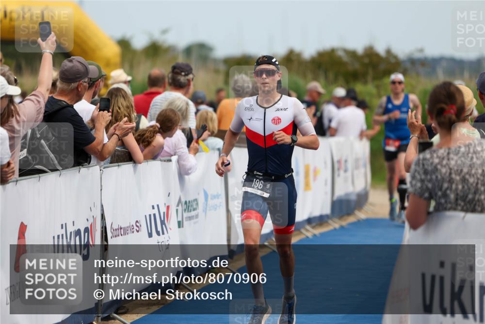 22.06.2025 - Viking Triathlon Michael Strokosch http://msf.ph/oto/8070906 22.06.2025 14:59:16 Ziel 196, 611 meine-sportfotos.de