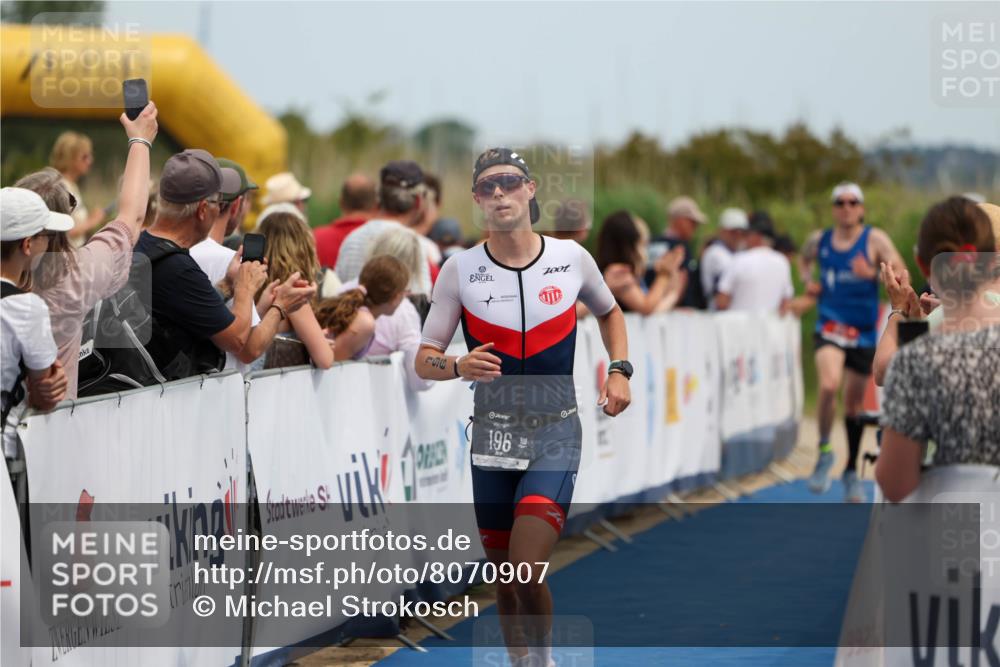 22.06.2025 - Viking Triathlon Michael Strokosch http://msf.ph/oto/8070907 22.06.2025 14:59:16 Ziel 196, 611 meine-sportfotos.de