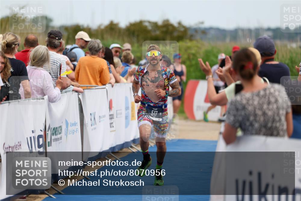 22.06.2025 - Viking Triathlon Michael Strokosch http://msf.ph/oto/8070956 22.06.2025 15:00:04 Ziel 517 meine-sportfotos.de